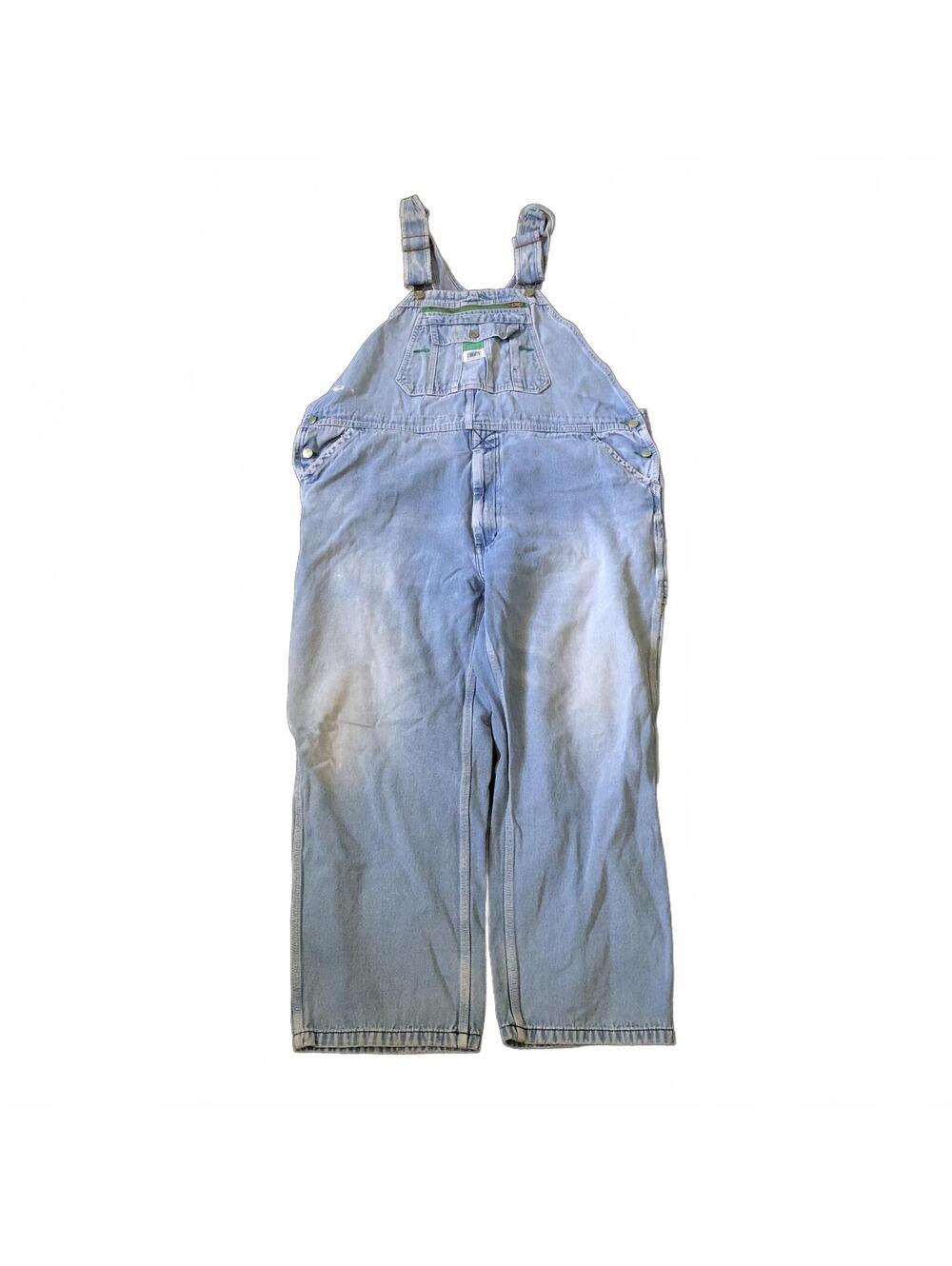 Vintage Liberty Light Blue Denim Overalls